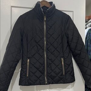 Old Navy Black Quilted Puffer Jacket